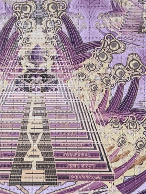 Image of “Solar Elevation” & “Lunar Elevation” Blotter Prints