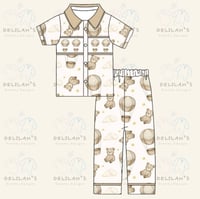 DDD Boys Teddy Bear Pyjamas