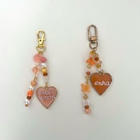 Image 3 of Enha Heart Keychain