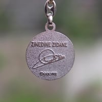 Image 4 of Vintage Zinedine Zidane Keyring 