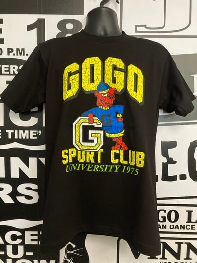 Image of MITCHCRAFT "GOGO SPORT CLUB"  Black T-shirt