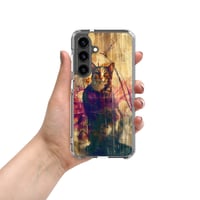 Image 1 of Beautiful Colorful Oil Painting Tabby Cat Inspired Clear Case for Samsung®