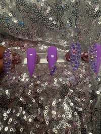 Image 1 of  Diva on the go gel  press on Nails select your color set 