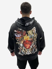 Image 4 of G WEST COMPLICATED HOODIE (Black)
