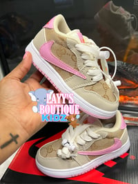 Image 1 of Pink GG Kid Shoes