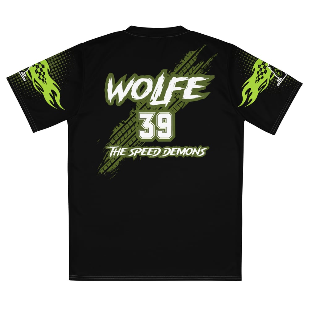 Image of Officially licensed Wolfe Recycled unisex sports jersey