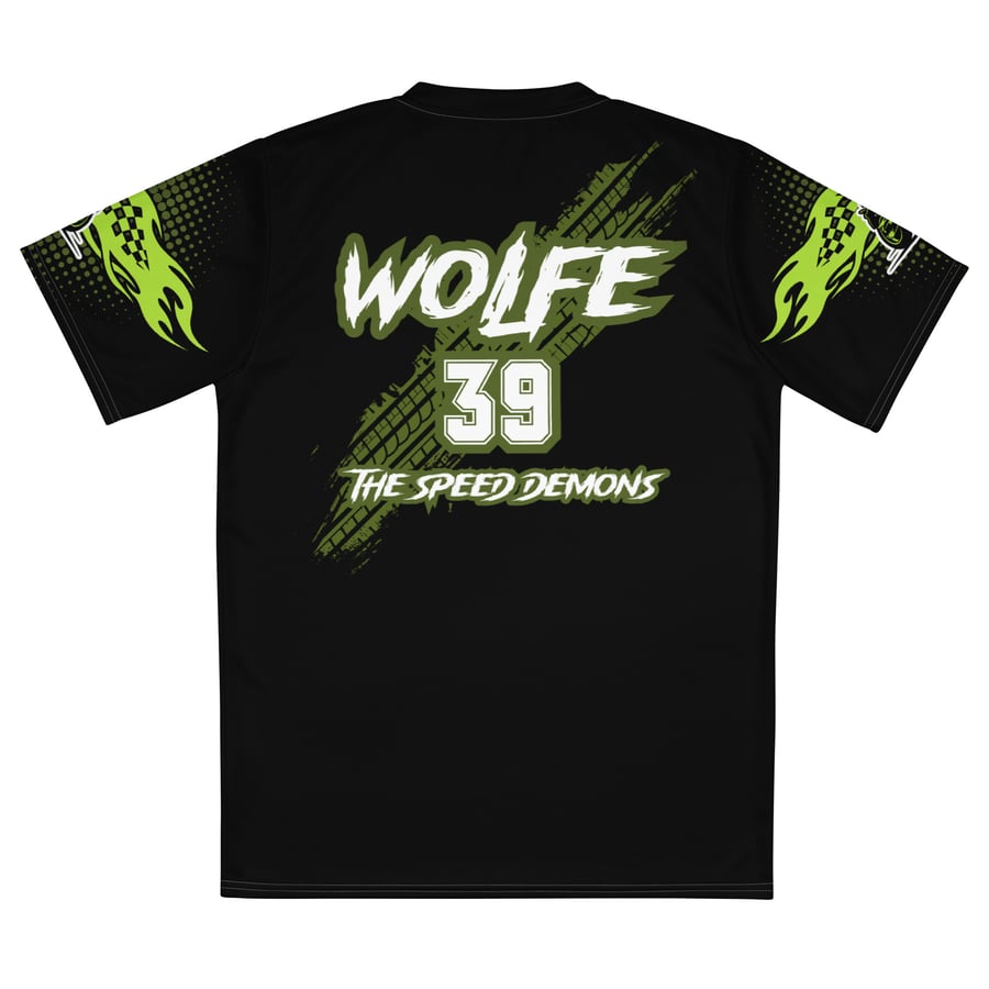 Image of Officially licensed Wolfe Recycled unisex sports jersey