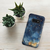 Image 5 of Celestial Constellation Night Sky Stars and Clouds Painting Tough case for Samsung®