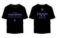 LocalHoops Echo Tee - Black/Lavender