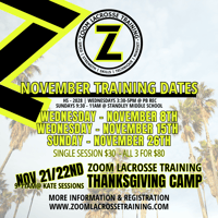 November Trainings