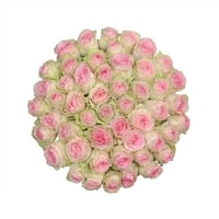 Image 2 of 100 Count Roses w/ Glass Vase