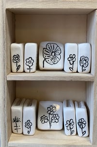 Image 1 of Ceramic Flower Book (Small or Big) Sale