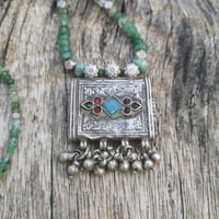 Image 2 of Emerald Amulet Necklace