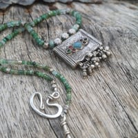 Image 4 of Emerald Amulet Necklace
