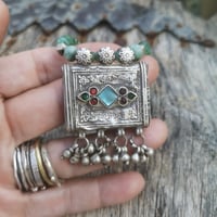 Image 3 of Emerald Amulet Necklace