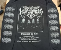 Image 2 of Necrophobic spawned by evil LONG SLEEVE