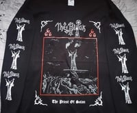 Image 1 of The Black the priest of satan LONG SLEEVE