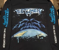 Image 1 of Testament the new order 88 tour LONG SLEEVE