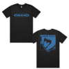 VEX - BLACK 'BITE BACK' T-SHIRT