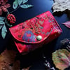 Red oriental tarot case