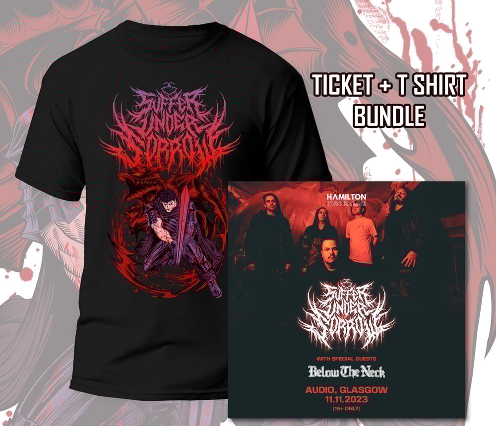 Image of Guts T Shirt  + Ticket Bundle