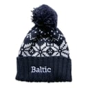 Baltic Fair Isle Pom-pom Beanie Hat