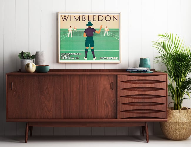 Wimbledon Poster | Herry Perry | 1931