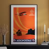 Aeropostale Vintage Print