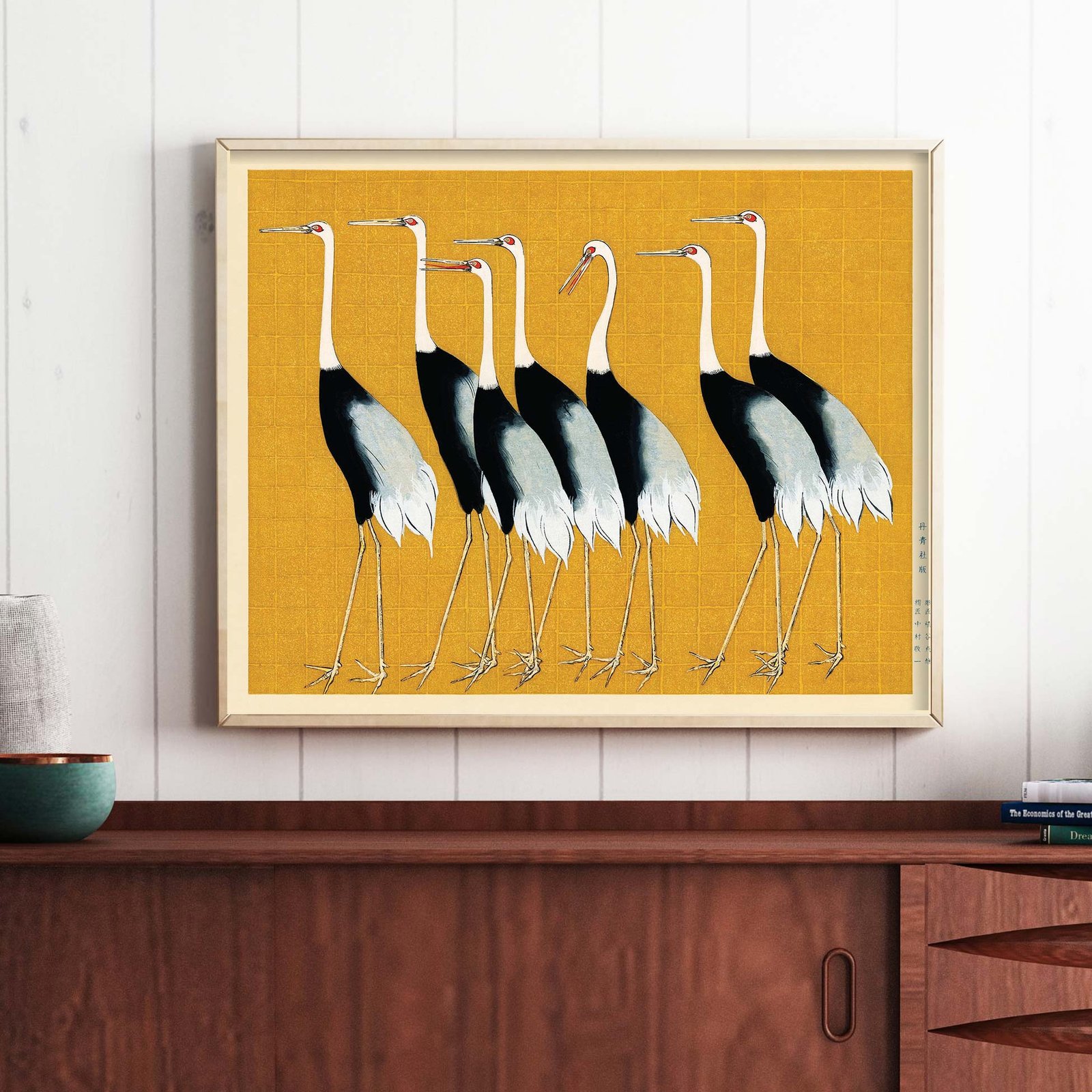 Japanese Red-Crowned Cranes | Ogata Korin | Ukiyo-e | Japanese