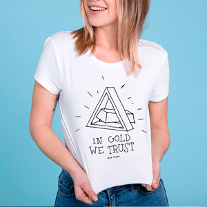 Camiseta IN GOLD WE TRUST 