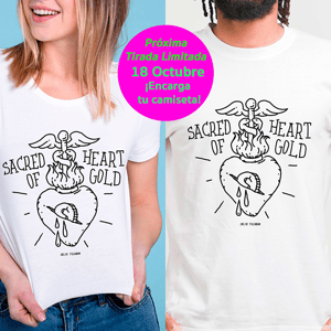 Camiseta SACRED HEART OF GOLD 