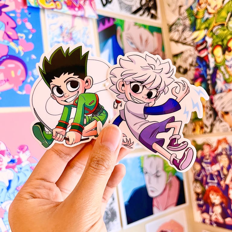 Hunter Friends Vinyl Stickers