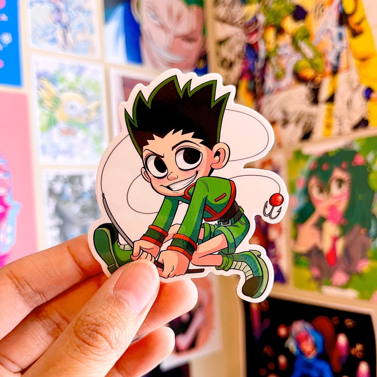 Hunter Friends Vinyl Stickers Image 2