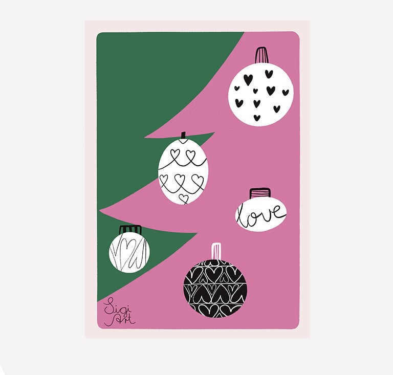 Christmas Love Artprint