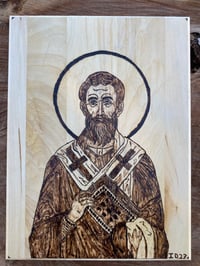 Image 3 of MADE TO ORDER St. Augustine Wall Icon