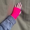 Wrist Worms, Acrylic, Neon Pink