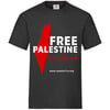 Free Palestine t-shirt (black)