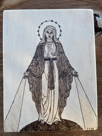 Image 3 of MADE TO ORDER  Our Lady of Grace Wall Icon 