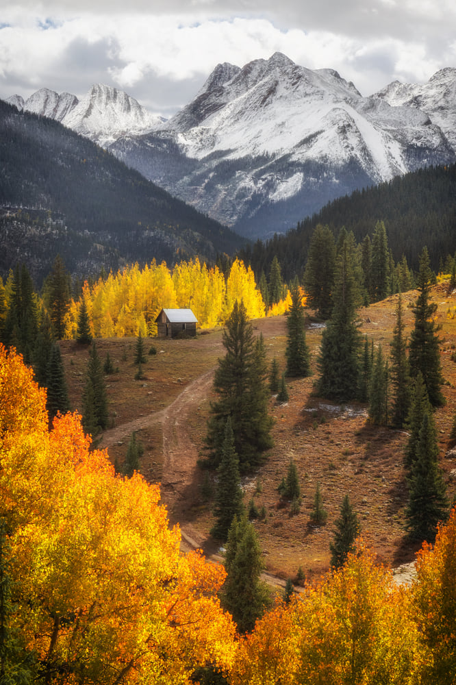 Image of FREE Mountain Cabin print with purchase of 2024 Calendar or book