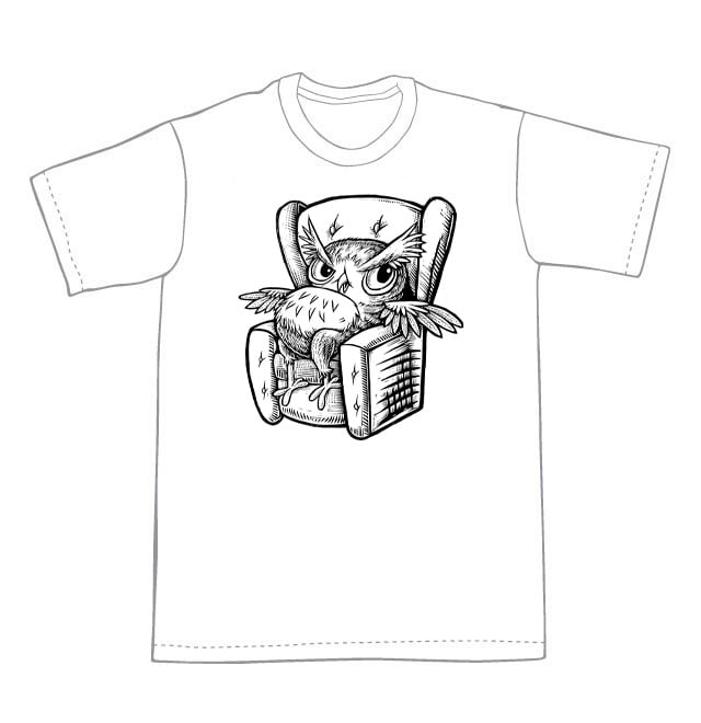 Owl Potato Shirt (A3) **FREE SHIPPING**