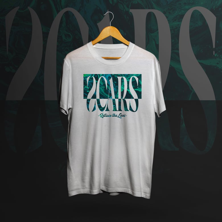 Image of T-Shirt "SCARS letters" White