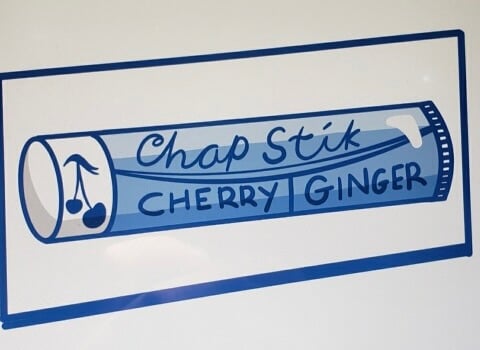 Image of cherry chapstick