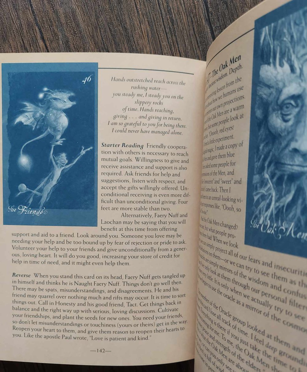 The Faeries' Oracle, by Brian Froud - SIGNED with SKETCH