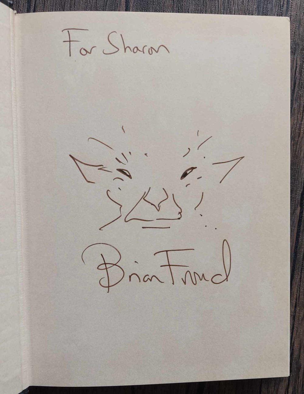 The Faeries' Oracle, by Brian Froud - SIGNED with SKETCH