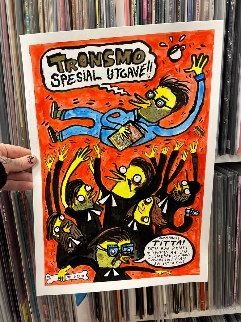Image of ORIGINAL ARTWORK (A3) «TRONSMO DOGS 3» 