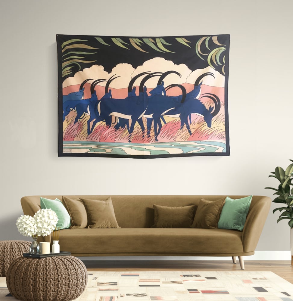 Image of Bluebuck Tapestry 