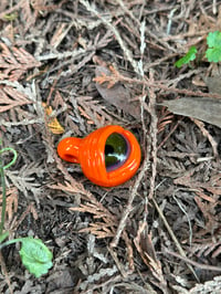 Image 4 of Lava Orange Eye Pendant 