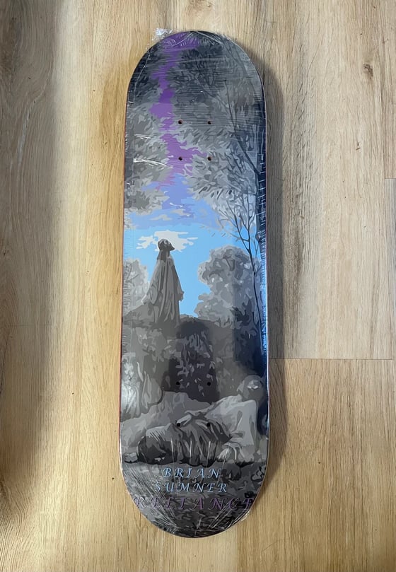 Image of SIGNED "GARDEN" SKATE DECK