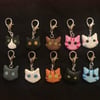Cat Head Charms