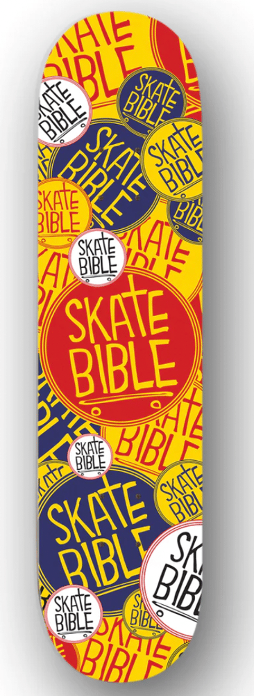 Image of "SKATE BIBLE" SKATE DECK 